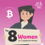 Women in Cryptocurrency - Infographic